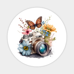 Spring Floral Camera Magnet